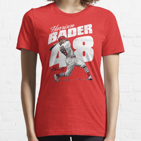 Harrison Bader Cardinals Name Number Short Sleeve Player T Shirt