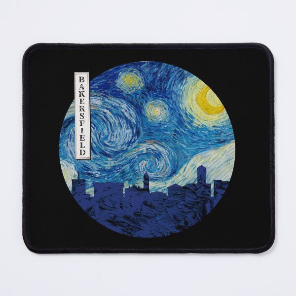 Item preview, Bakersfield Starry Night Van Gogh Circle designed and sold by DFerraz.