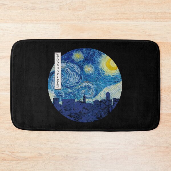Item preview, Bakersfield Starry Night Van Gogh Circle designed and sold by DFerraz.