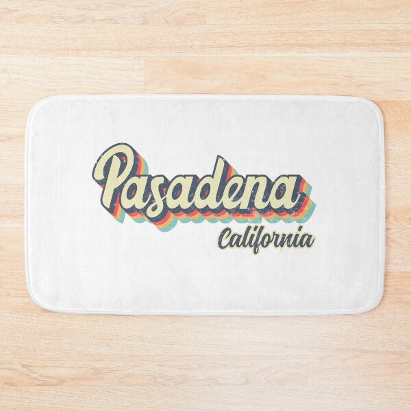 Item preview, Pasadena City California Retro Vintage 70s rainbow designed and sold by Teelogic.