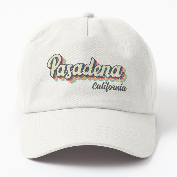 Artikel-Vorschau von Pasadena City Kalifornien Retro Vintage 70er Regenbogen, designt und verkauft von Teelogic.