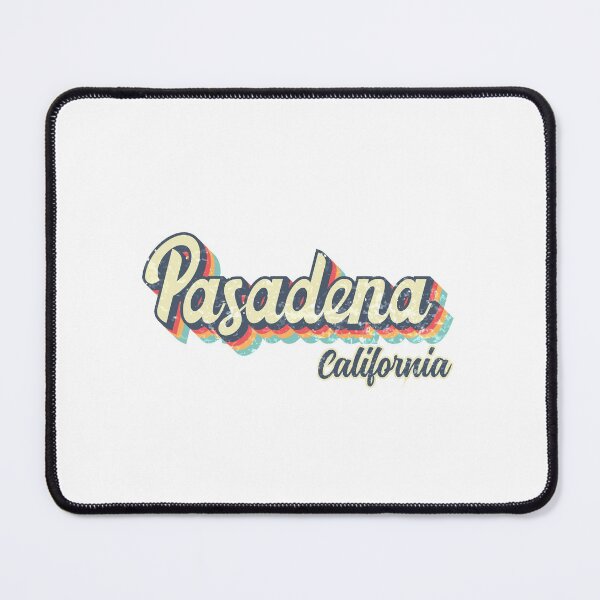 Item preview, Pasadena City California Retro Vintage 70s rainbow designed and sold by Teelogic.