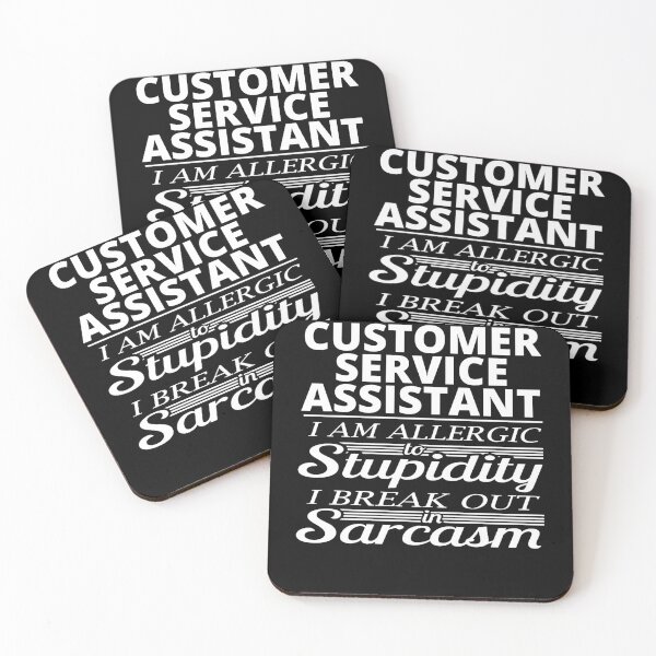 Item preview, Customer Service Assistant designed and sold by clickmostro.