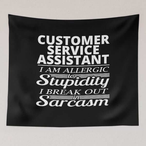 Item preview, Customer Service Assistant designed and sold by clickmostro.
