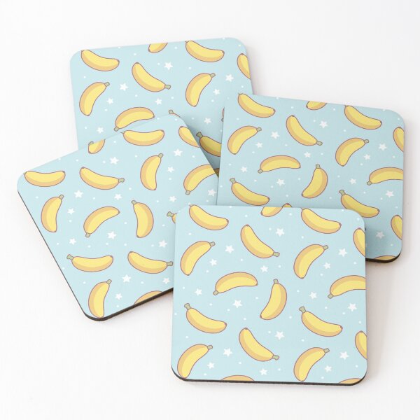 Item preview, Cute Banana and Stars Pattern designed and sold by rustydoodle.