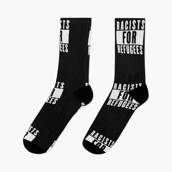 Item preview, Will Trade Racists For Refugees designed and sold by Flirt-Teez.