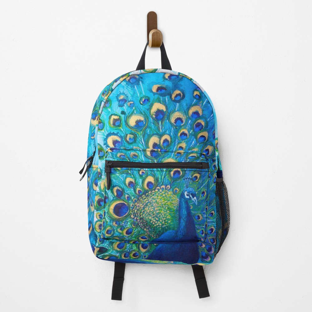 Full Glory Peacock Backpack