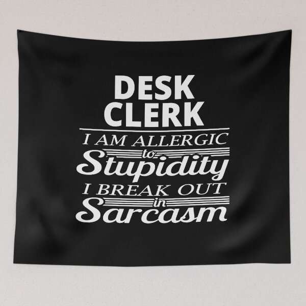 Item preview, Desk clerk designed and sold by clickmostro.