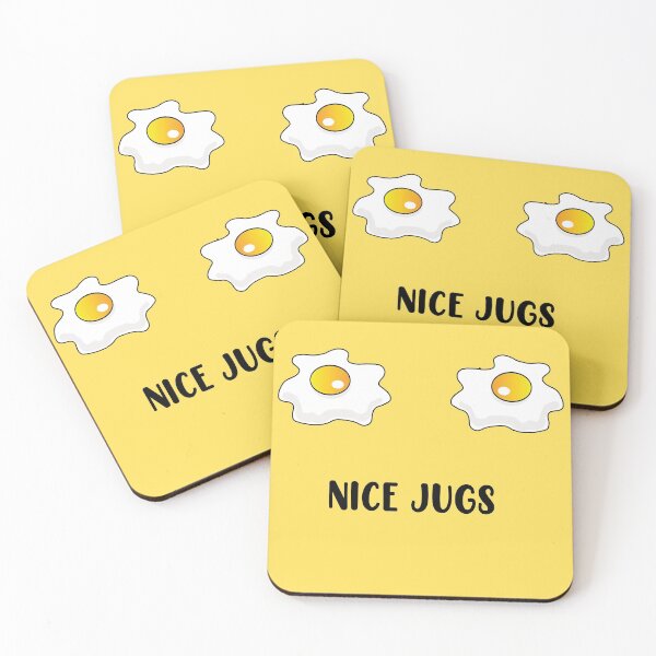 Item preview, Nice Jugs Eggs Yellow designed and sold by SuperClimbing.