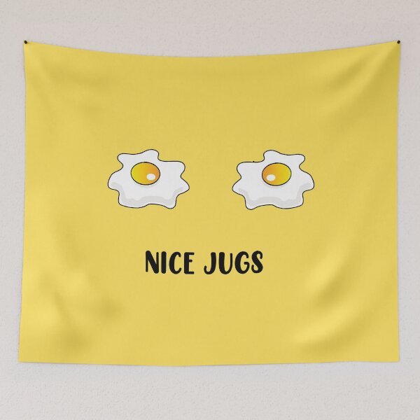 Item preview, Nice Jugs Eggs Yellow designed and sold by SuperClimbing.