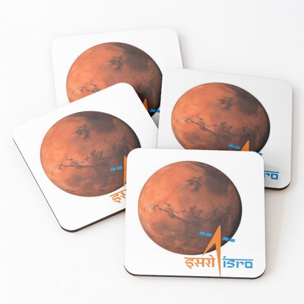 Item preview, ISRO Mission Mangal Mangalyaan, mars with logo designed and sold by InfinityStudios.