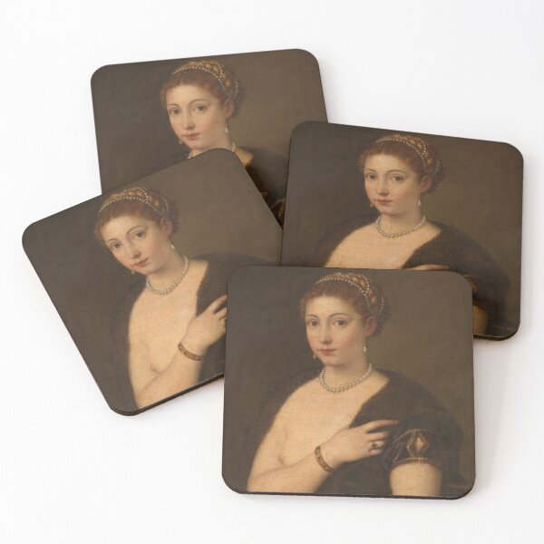 Item preview, Titian - Lady with fur  designed and sold by Vivanne-art.