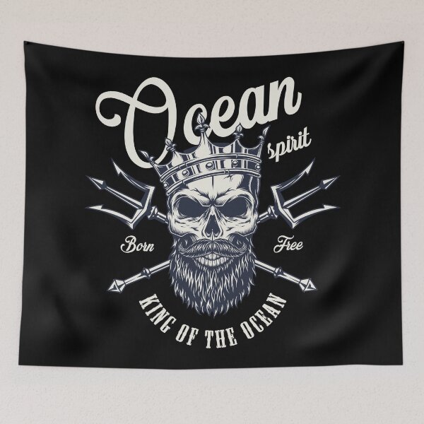 Item preview, Ocean Spirit King Of The Ocean designed and sold by Vector Scout Lab.