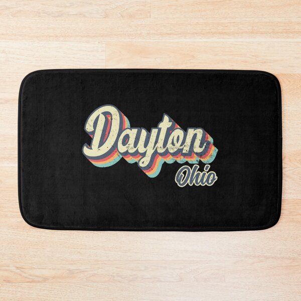 Item preview, Dayton city Ohio Retro Vintage 70s rainbow designed and sold by Teelogic.