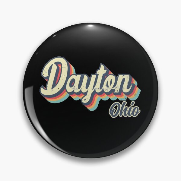 Item preview, Dayton city Ohio Retro Vintage 70s rainbow designed and sold by Teelogic.