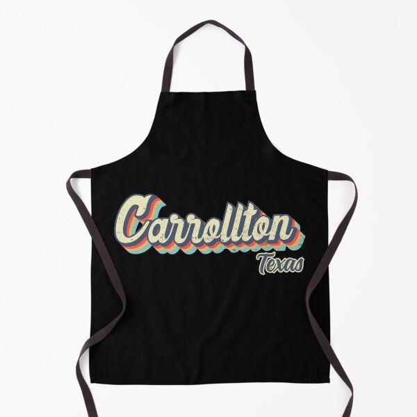 Item preview, Carrollton city Texas Retro Vintage 70s rainbow designed and sold by Teelogic.