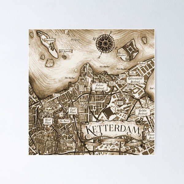 Item preview, Ketterdam (Sepia) designed and sold by lookinpretty.