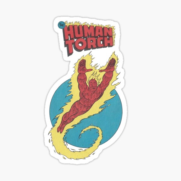 The Human Torch Inspired Marvel Tattoo Design – Tattoos Wizard Designs
