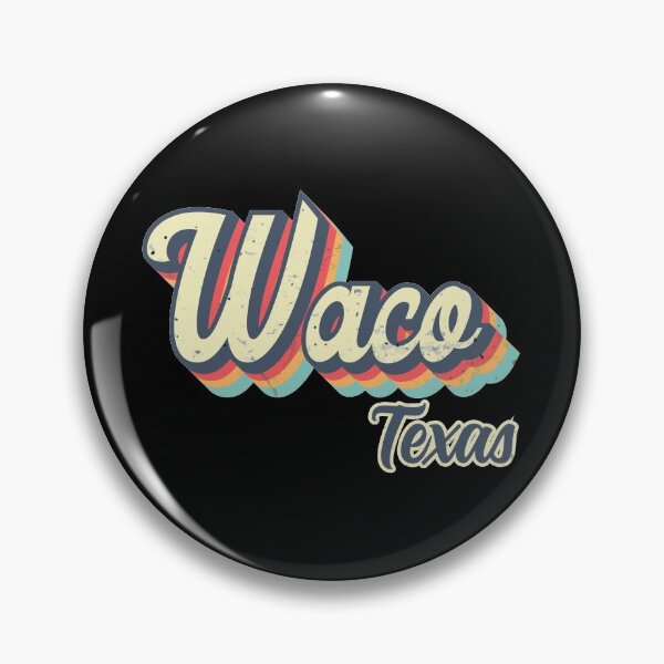 Item preview, Waco city Texas Retro Vintage 70s rainbow designed and sold by Teelogic.