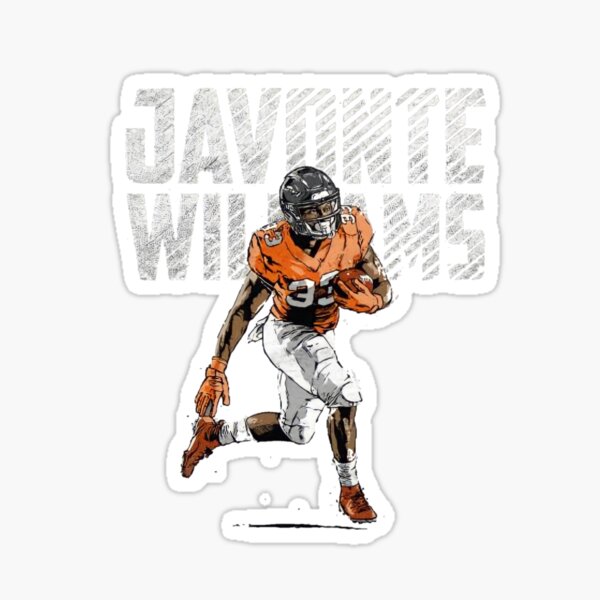 Rinkha Javonte Williams Football Paper Poster Broncos Women's T-Shirt