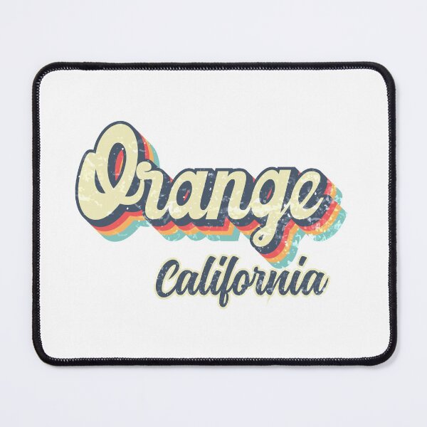Item preview, Orange City California Retro Vintage 70s rainbow designed and sold by Teelogic.