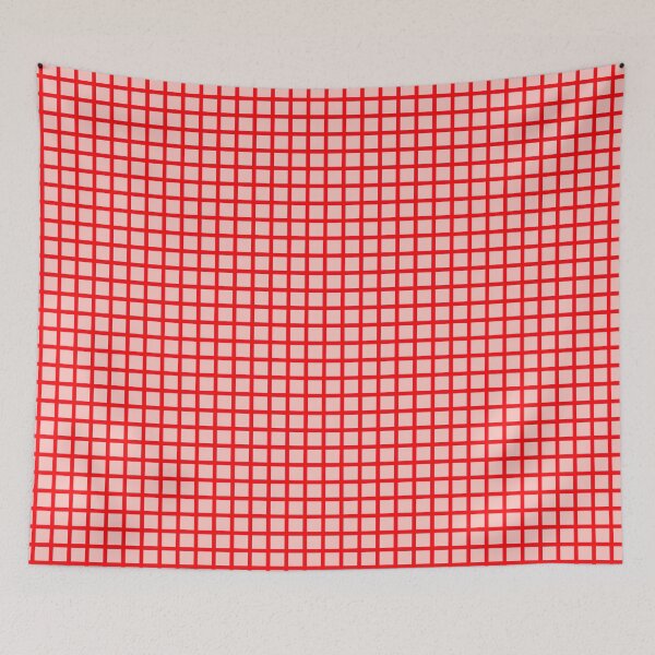 Item preview, Graph Check - Red and Pink designed and sold by SilverPegasus.