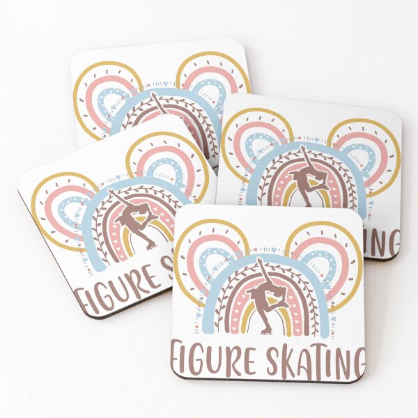 Item preview, Figure Skating Mickey rainbow color pastel designed and sold by bestteez.