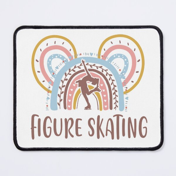 Item preview, Figure Skating Mickey rainbow color pastel designed and sold by bestteez.