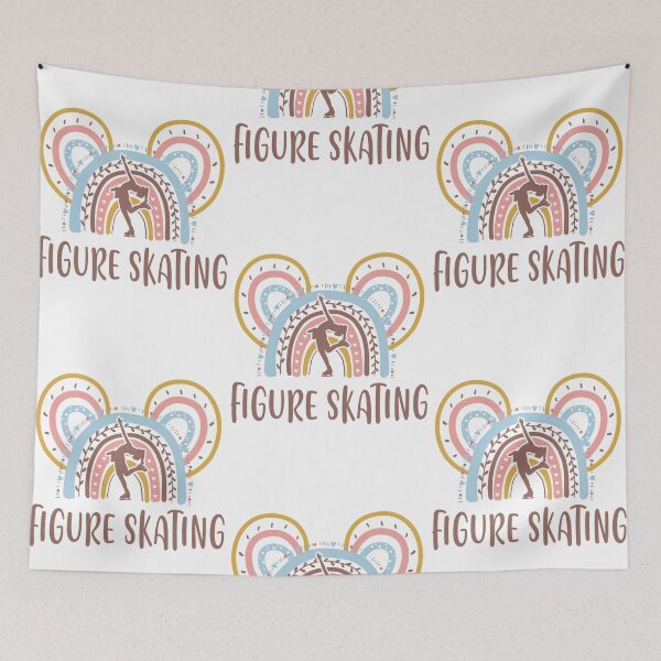 Item preview, Figure Skating Mickey rainbow color pastel designed and sold by bestteez.