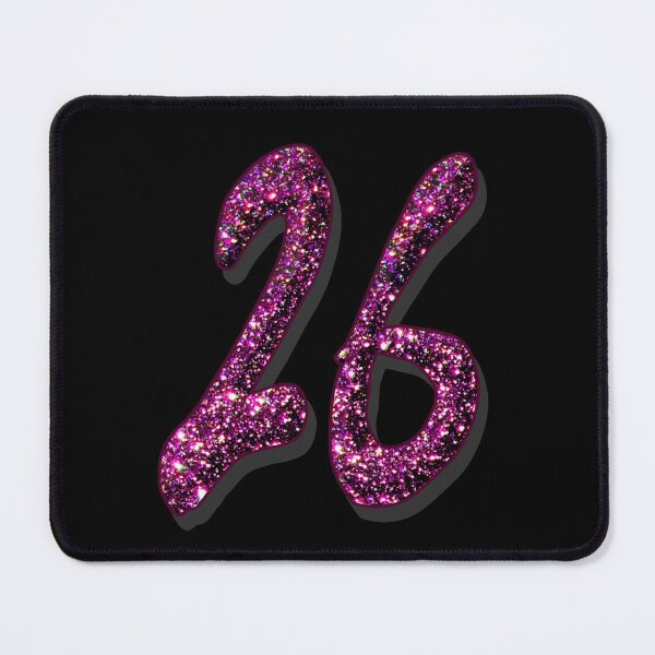 Item preview, Twenty six 26th birthday anniversary numbers designed and sold by GlamourChick.