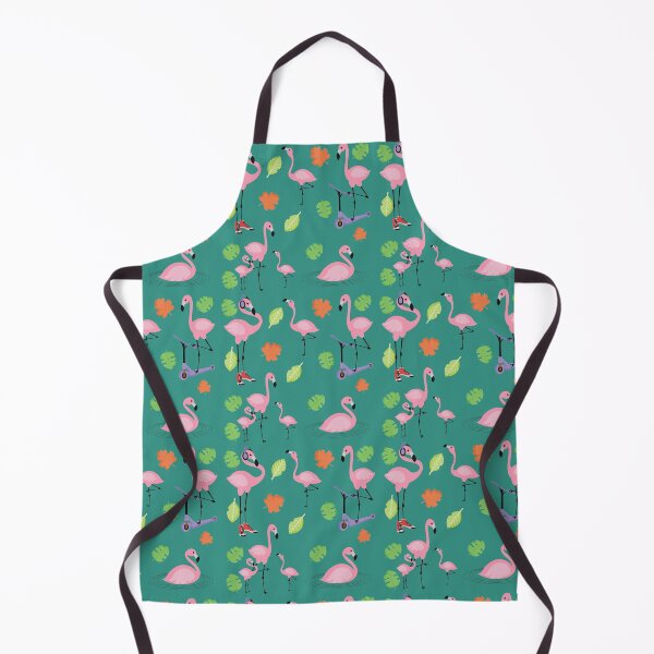 Item preview, Abstract Patterns On Ceramic Tile With Cute Flamingo designed and sold by Special-Ninja.