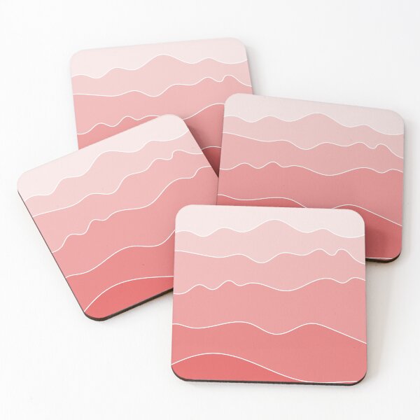 Item preview, Peach Waves Pattern designed and sold by VAFS.