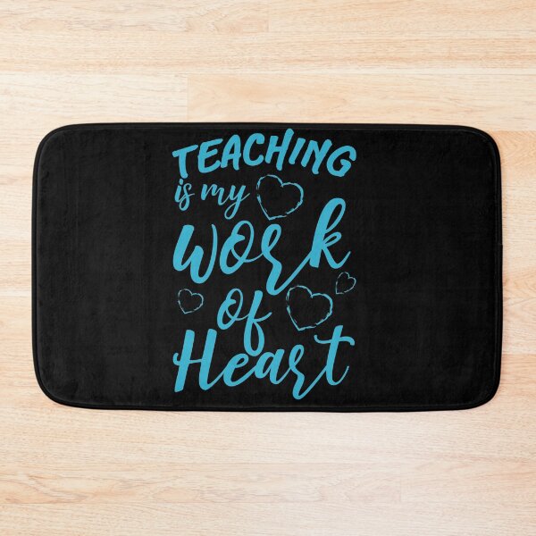 Item preview, Teaching is my Work of Heart designed and sold by AuroraApparel.