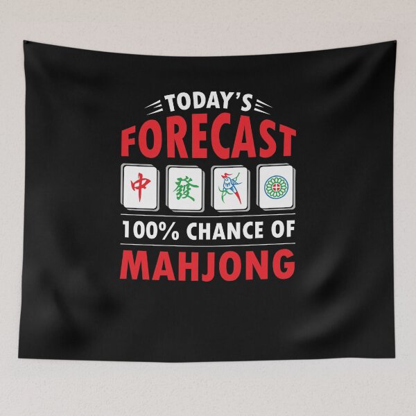 Item preview, Today's Forecast 100% Chance of Mahjong Party Mahjong Game designed and sold by Mc-R.