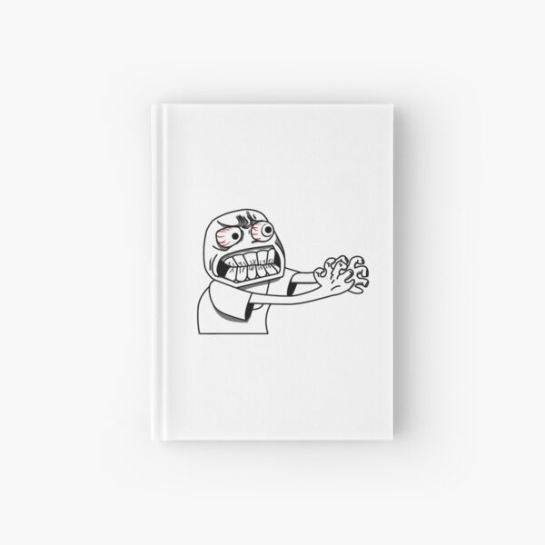 SAD TROLL FACE  Postcard for Sale by Abusive-materia