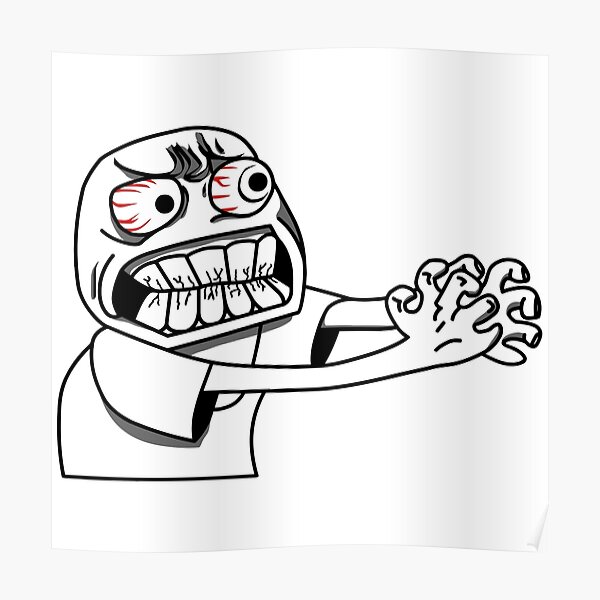Wandbilder Troll Face Redbubble