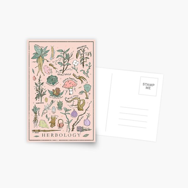Harry Potter Kräuterkunde Postkarte