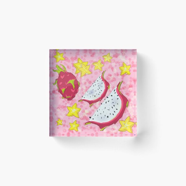 Item preview, Dragonfruit & Starfruit designed and sold by jennipea.