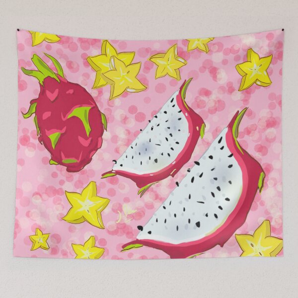 Item preview, Dragonfruit & Starfruit designed and sold by jennipea.