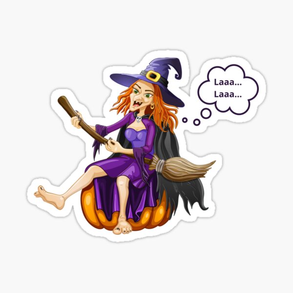 Witches Broom Stickers for Sale