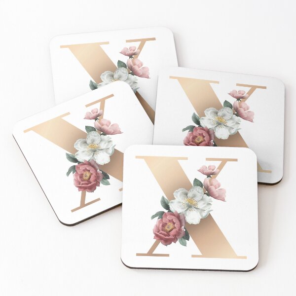 Item preview, Flowers Letter X Flowers floral Art Design Happy Life Apparel Essential Motivation Inspiration Joy Mood Tree Mountain Earth designed and sold by DesignByHeartUK.
