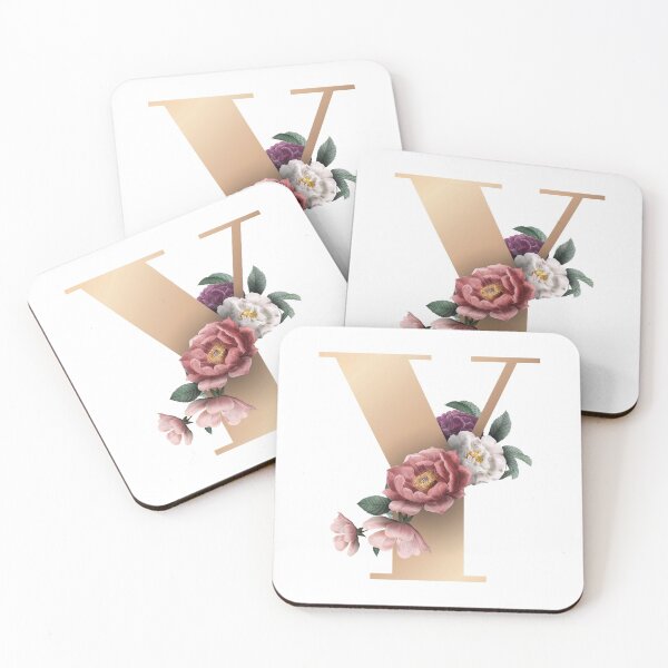 Item preview, Flowers Letter Y Flowers floral Art Design Happy Life Apparel Essential Motivation Inspiration Joy Mood Tree Mountain Earth designed and sold by DesignByHeartUK.