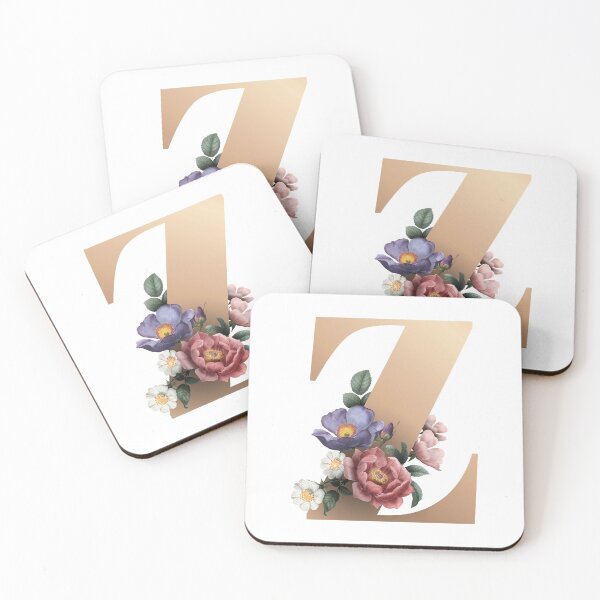 Item preview, Flowers Letter Z Flowers floral Art Design Happy Life Apparel Essential Motivation Inspiration Joy Mood Tree Mountain Earth designed and sold by DesignByHeartUK.