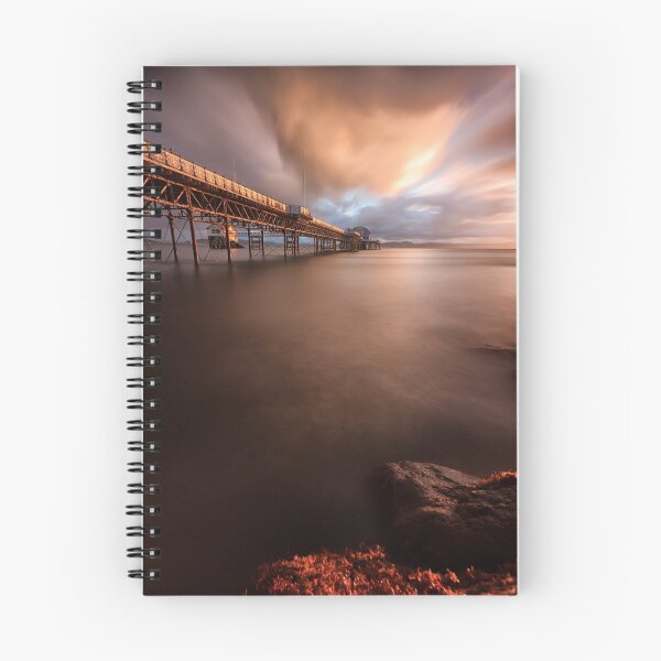 Item preview, Mumbles pier sunrise designed and sold by Leighton Collins.