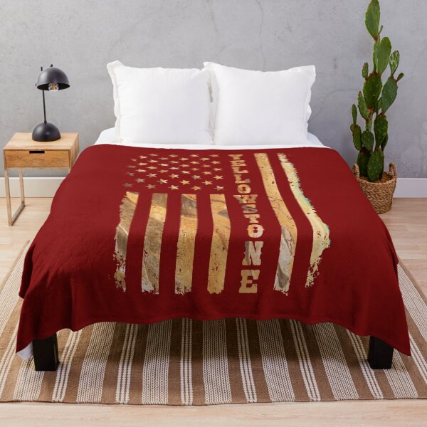 Item preview, Yellowstone Flag Vintage designed and sold by alenaz.