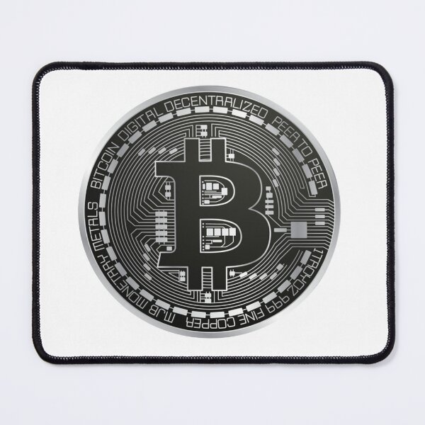 Item preview, Bitcoin / Silver Bitcoin / BTC / Cryptocurrency / Sticker / Light designed and sold by AnnaWander.