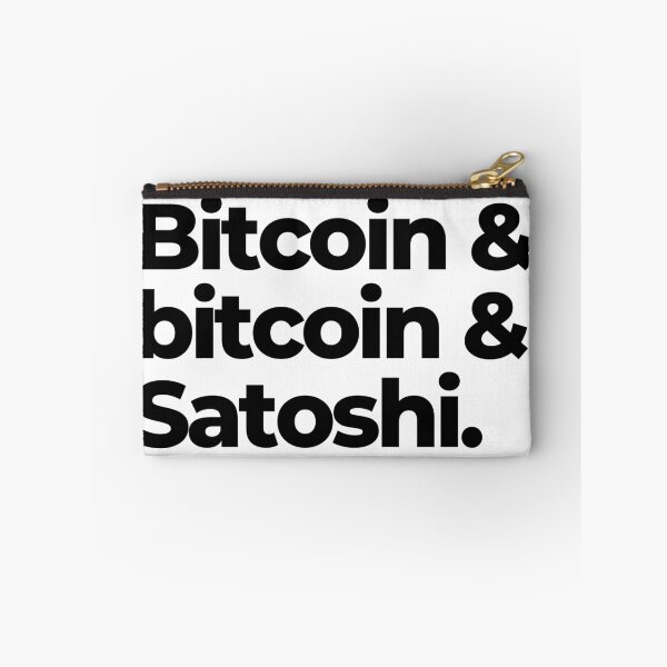 Item preview, Classic Typography Design – Bitcoin & bitcoin & Satoshi. Alt. Version designed and sold by BitcoinDesigns.
