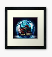 something Framed Print