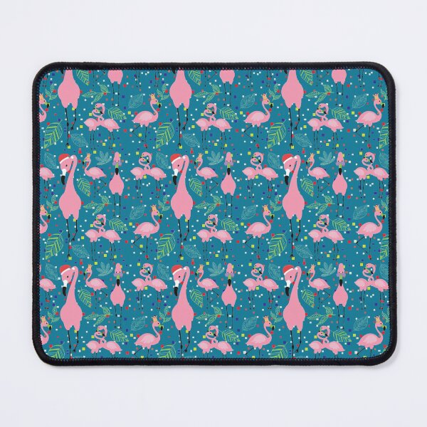 Item preview, Abstract Patterns On Ceramic Tile With Cute Flamingo designed and sold by Special-Ninja.