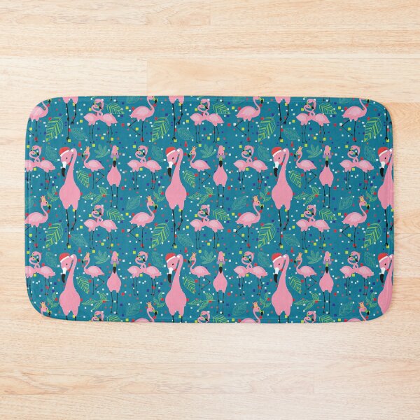 Item preview, Abstract Patterns On Ceramic Tile With Cute Flamingo designed and sold by Special-Ninja.